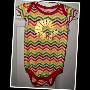 4/$10 Akademiks Baby Girl 6-9m Onesie💖EUC💖